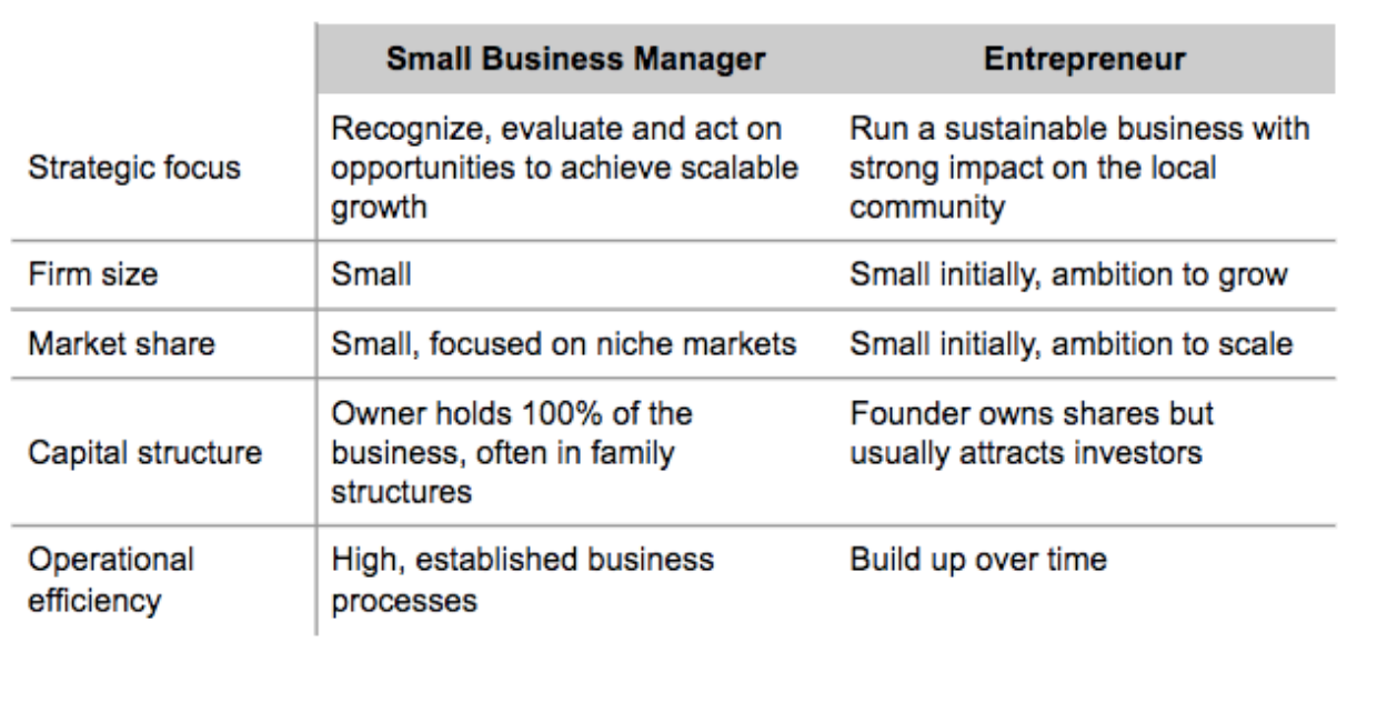 Difference between business and entrepreneurship