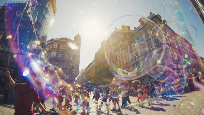 Soap bubbles