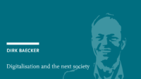 Dirk Baecker: Digitalisation and the next society