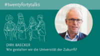 twentyforty talks - A drink with Dirk Baecker