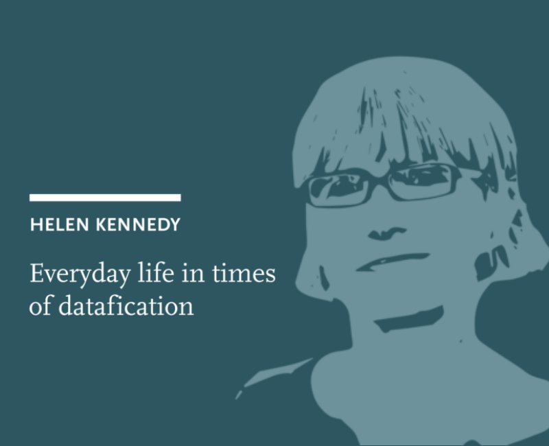 Quarterly October - Image of Helen Kenedy - everyday life in times of datafication – 1
