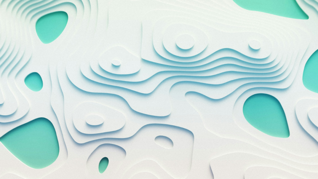 Abstract paper cut-out on a wall symbolising the complexity and interconnection of global initiatives, representing efforts in mapping the landscape of public interest AI as explored in the article.