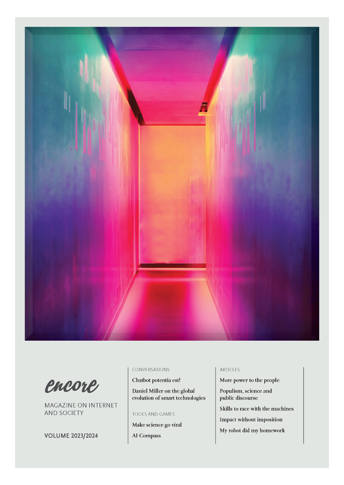 Encore 2023-2024 cover Encore 2023-2024 cover