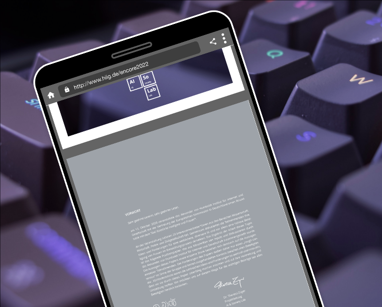 Titelbild Civic coding - policy paper - Nachhaltigen Förderung gemeinwohlorientierter KI – 1