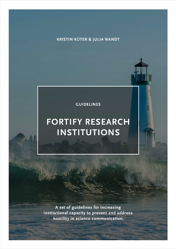 Fortify research institutions