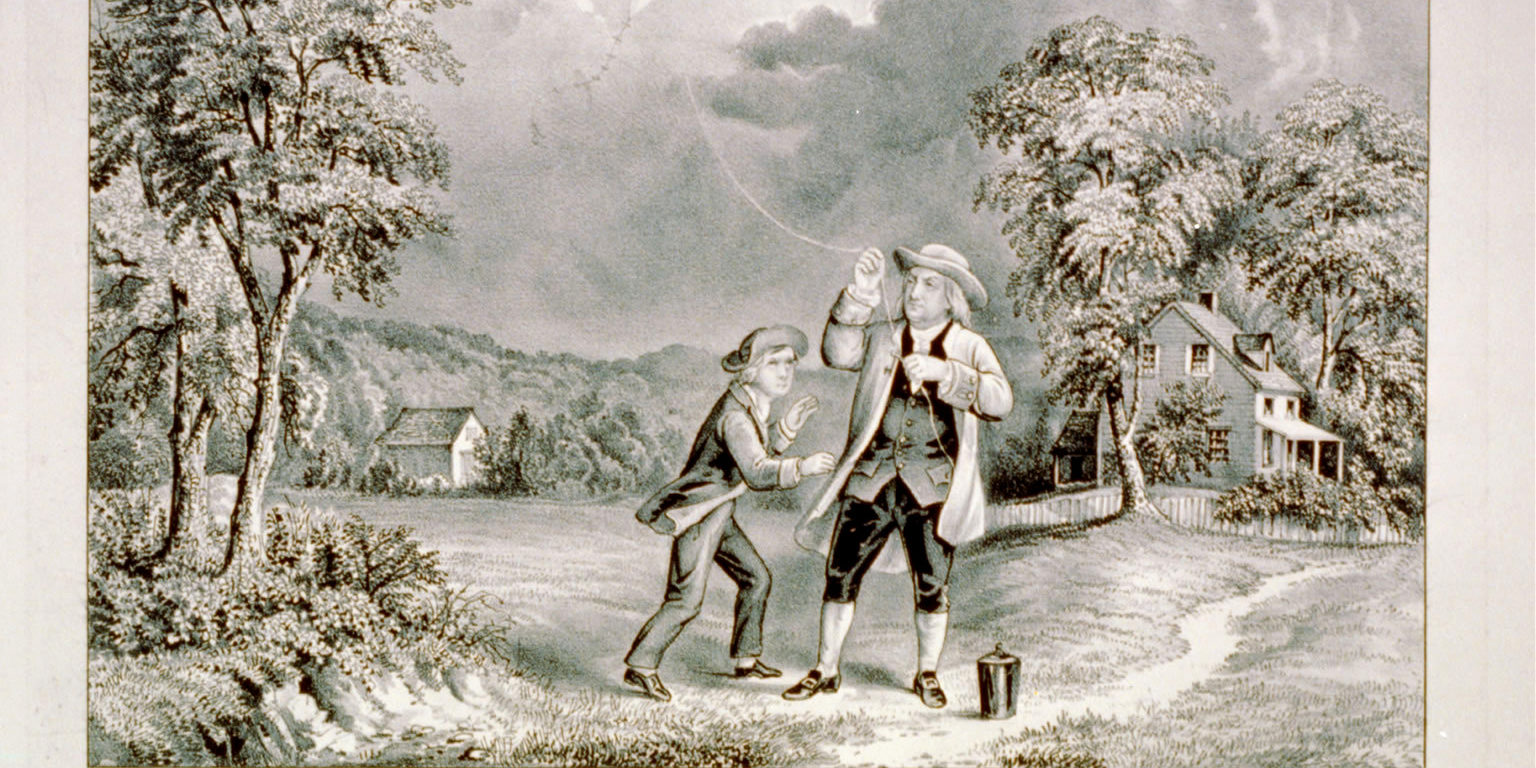 Benjamin_Franklin_Lightning_Experiment_1752 Benjamin_Franklin_Lightning_Experiment_1752
