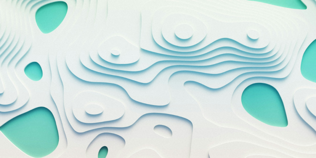 Abstract paper cut-out on a wall symbolising the complexity and interconnection of global initiatives, representing efforts in mapping the landscape of public interest AI as explored in the article.