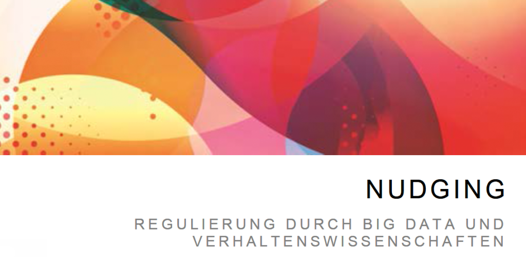 Cover der Studie: Big Data Nudging